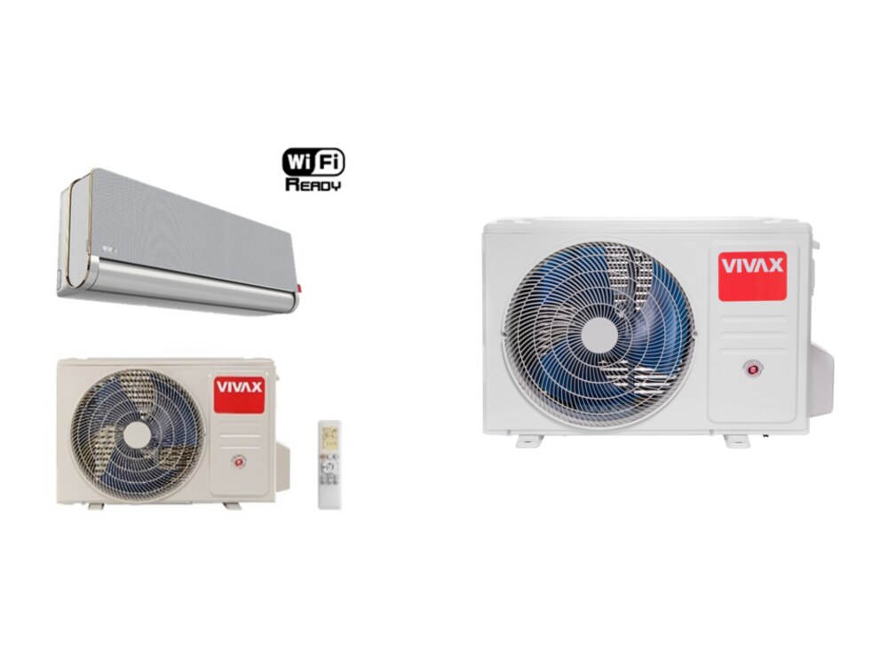 Vivax H+ DESIGN Silver 18000 BTU