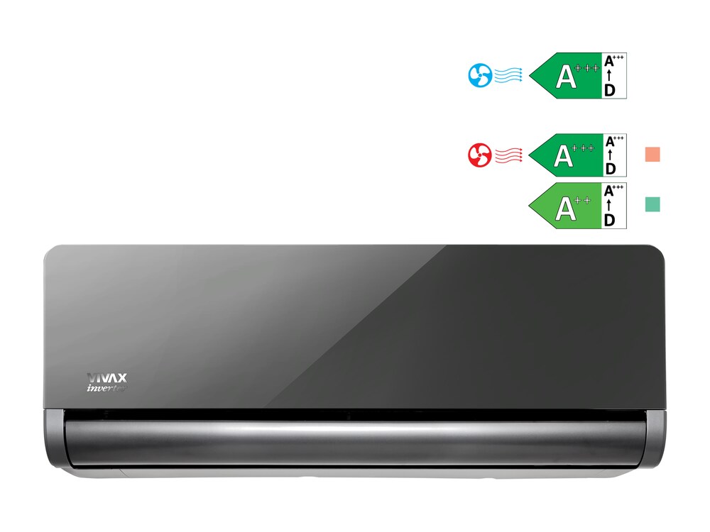 Vivax H+ мулти внатрешна Gray Mirror 9000 BTU
